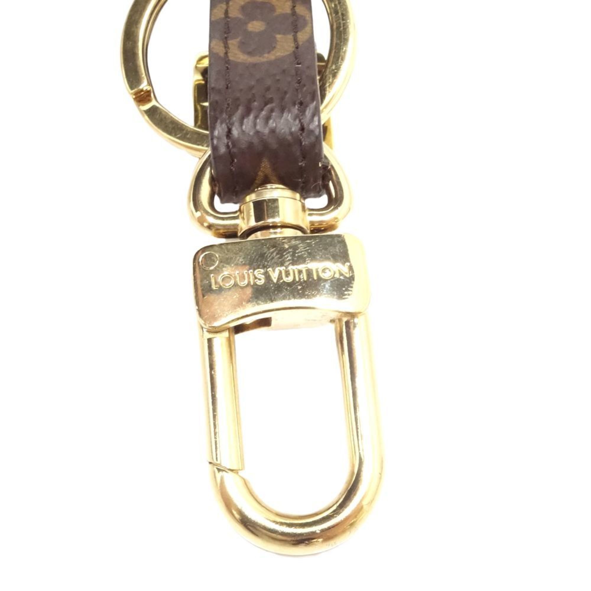 LOUIS VUITTON Porte Cretag Vivienne M69859 Key Ring Bag Charm Pink Brown 083861