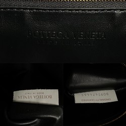 BOTTEGA VENETA The Chain Leather Tote Bag Handbag Black 92686