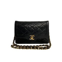 CHANEL Paris Limited Matelasse Lambskin Leather Chain Shoulder Bag 20057