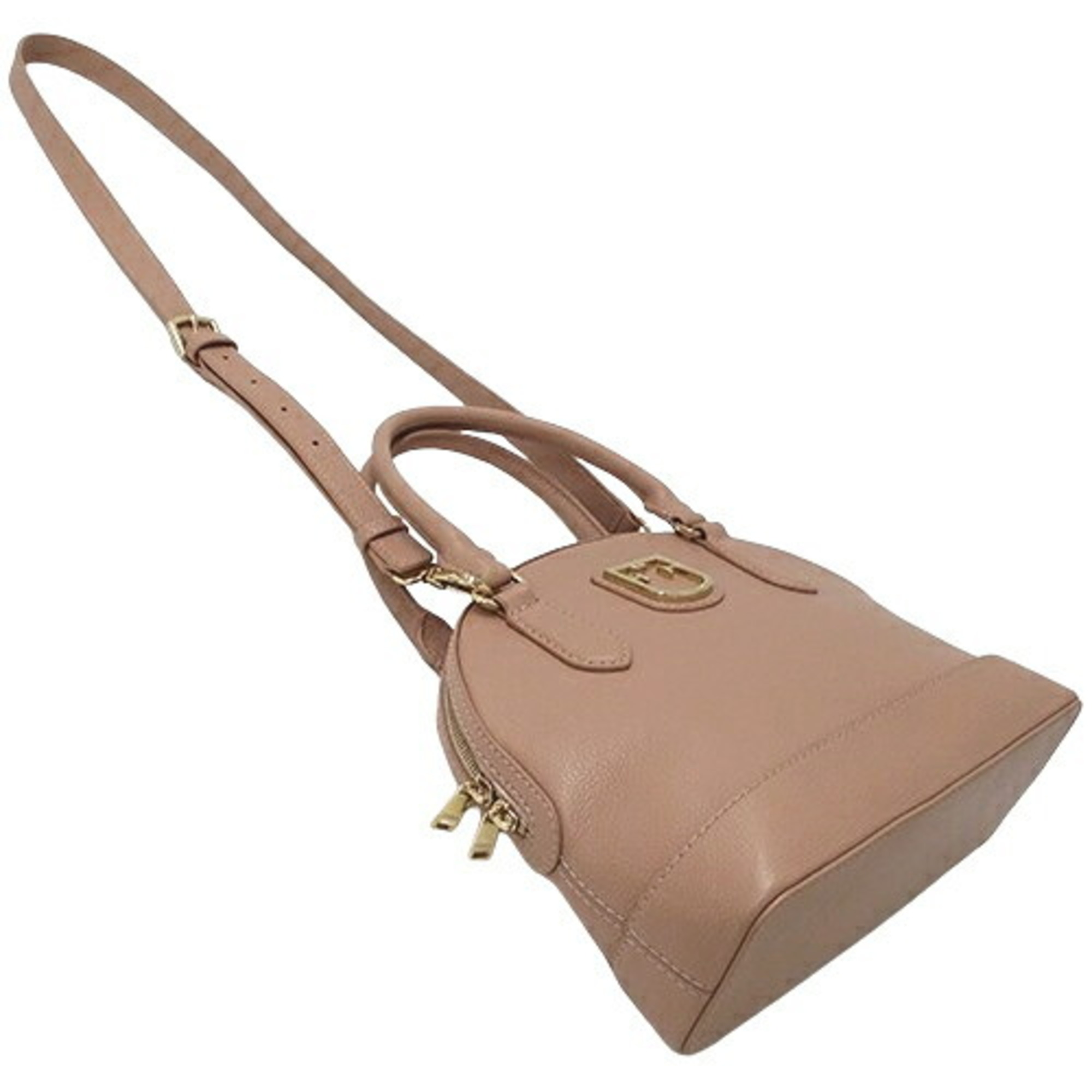 Furla Bag Women's Brand Handbag Shoulder 2way Leather Fantastica Pink Compact