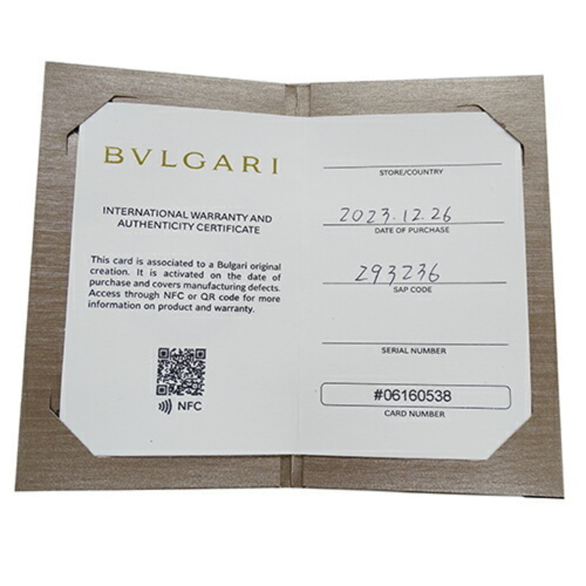 Bvlgari BVLGARI Wallet Women's Men's Brand Long Calf Leather Bulgari Man Zip Blue Silver Hardware 293236