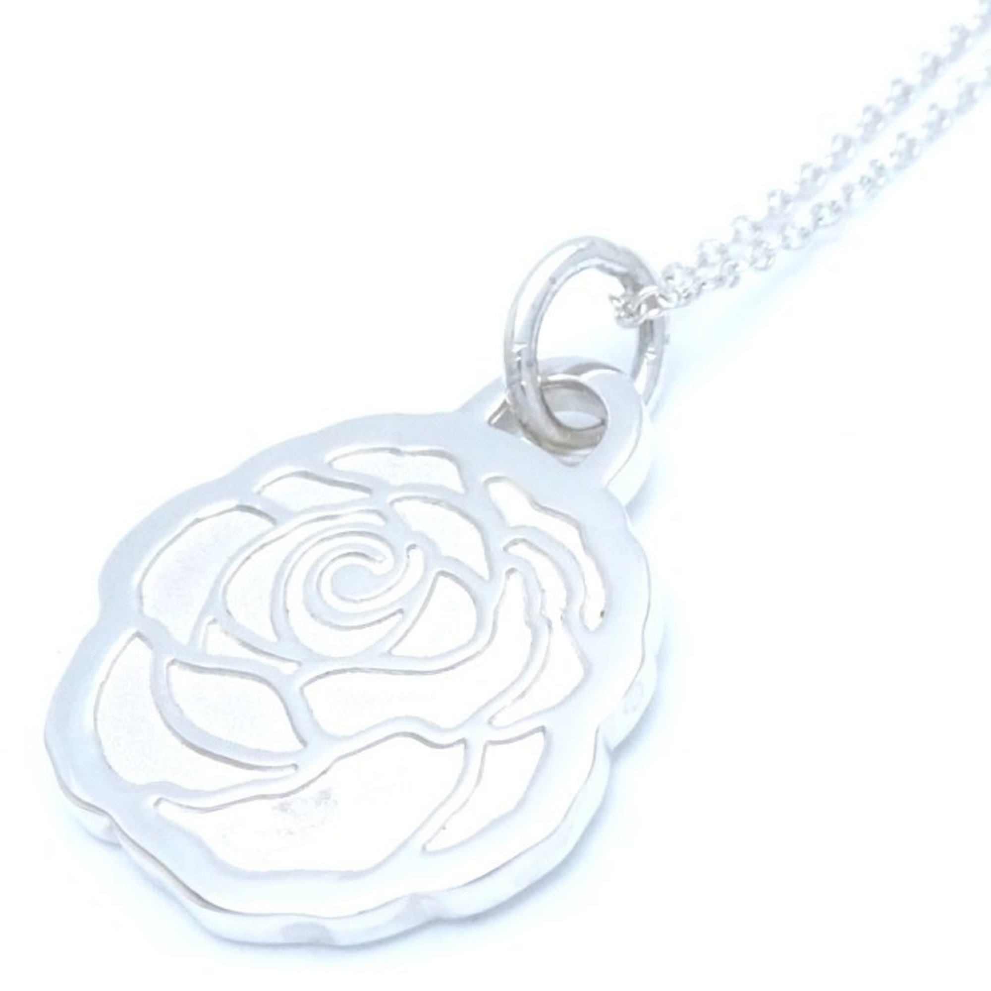 TIFFANY&Co. Tiffany Rose Pendant Necklace Nagoya Women's Marathon 2017 Silver 925 291201