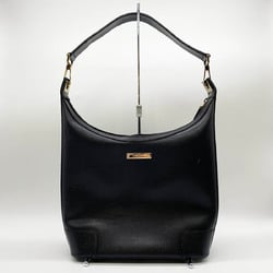 GUCCI Gucci Shoulder Bag Hobo Black Leather Women's Fashion 001/4204 ITHBWDPWRRLW