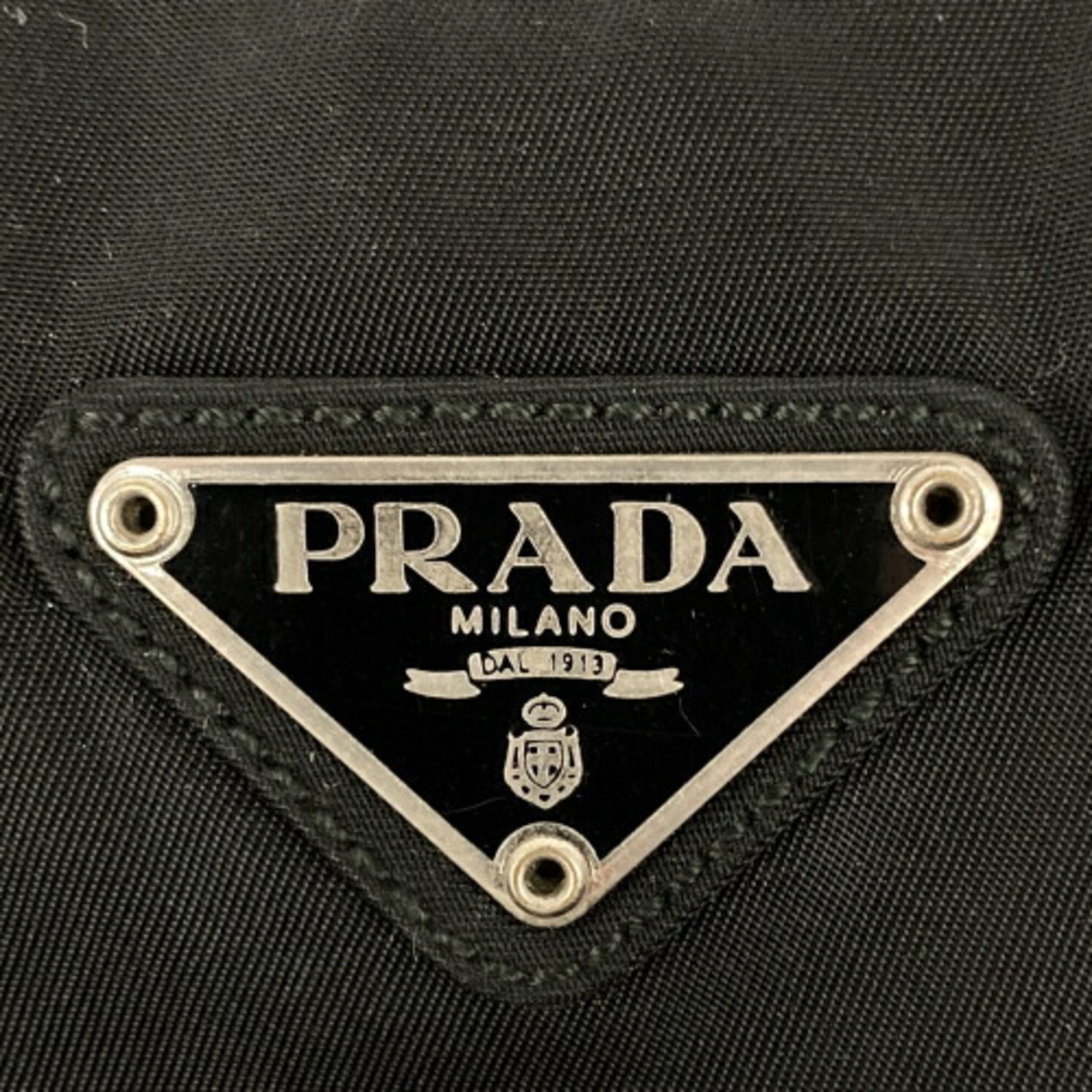 PRADA Prada tote bag nylon triangle black ladies men's fashion IT6K7JXXVKWO