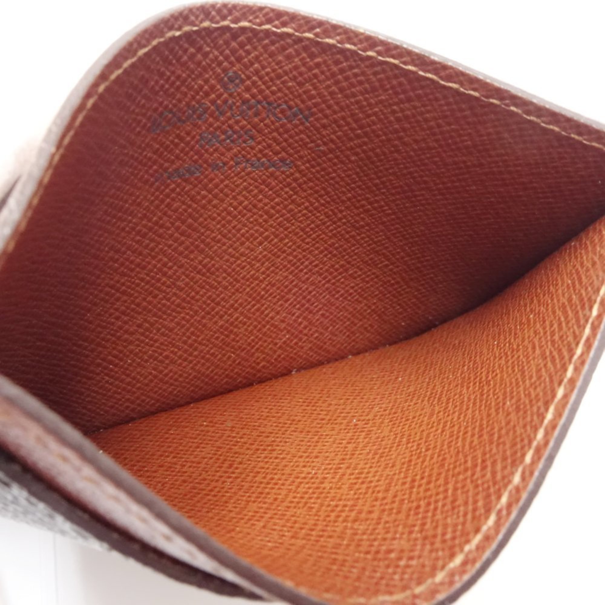 LOUIS VUITTON Monogram Porte Carte Sample M61733 Card Case Brown 180232