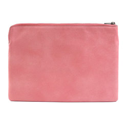 Celine CELINE clutch bag leather pink ladies