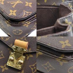 LOUIS VUITTON Handbag Crossbody Shoulder Bag Monogram Pochette Metis MM Canvas Brown Gold Women's M44875