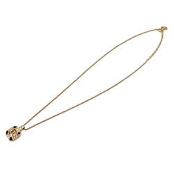 Christian Dior Dior Necklace Women's Brand Transparent Stone Gold Black