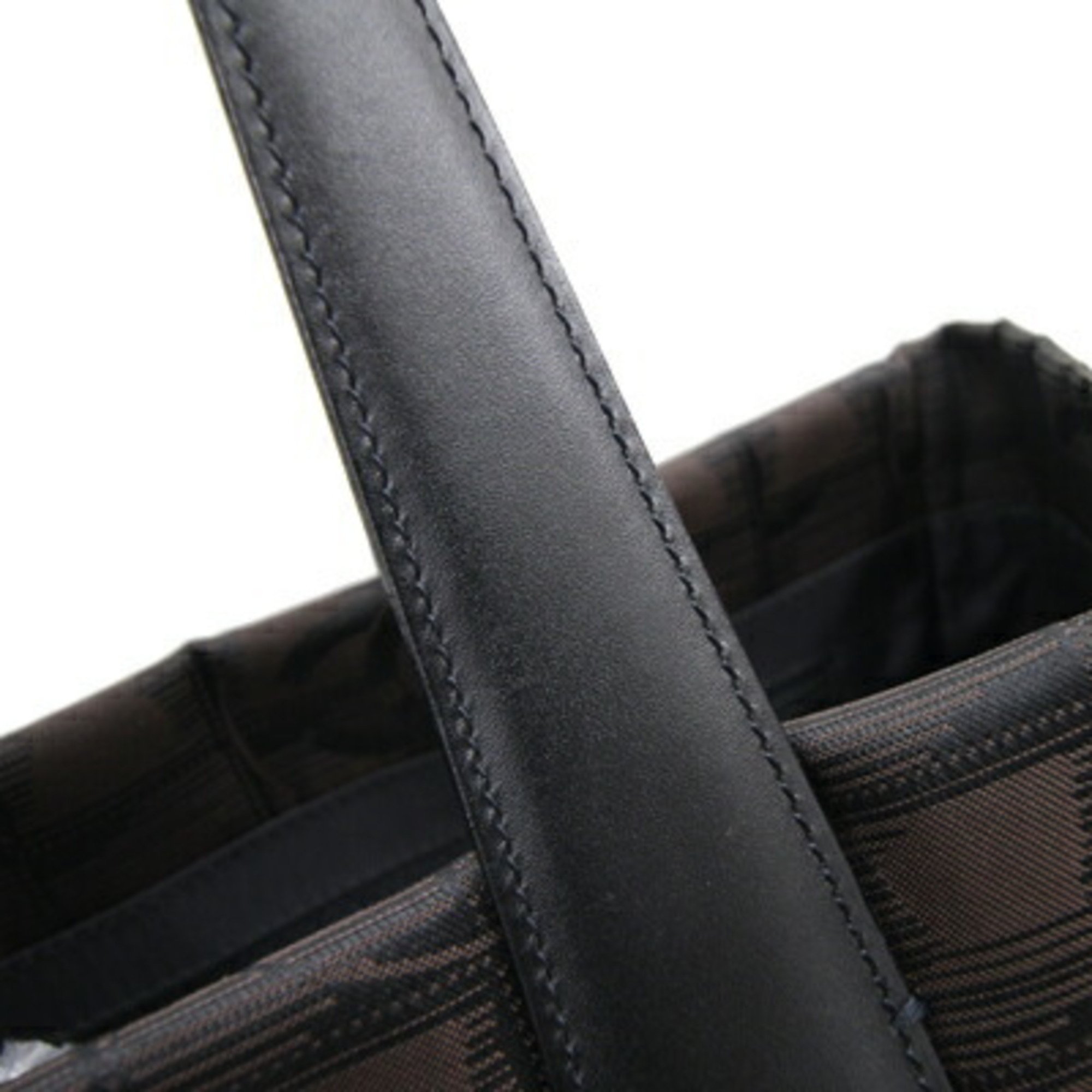 CHANEL Tote Bag New Line MM A15991 Marlon Nylon Canvas Leather Women's