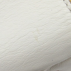 Salvatore Ferragamo Ferragamo Handbag AB-21 B936 Natural White Straw Leather Ladies Gancini Salvatore