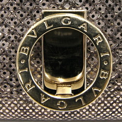 Bulgari Bifold Long Wallet Bvlgari Large 288278 Metallic Gold Beige Karung BB Ladies BVLGARI