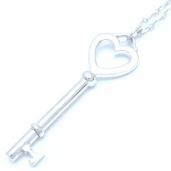 TIFFANY&Co. Tiffany Open Heart Key Necklace Silver 925 291199