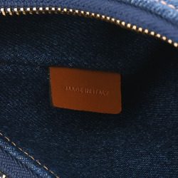 CELINE Ava Blue 193952DKA Women's Denim Leather Handbag