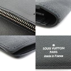 LOUIS VUITTON Bifold Long Wallet Taiga Portefeuille Brother Ardoise Men's M32572