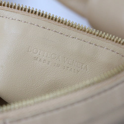 BOTTEGA VENETA Bag Handbag Beige Almond Double Knot Calfskin Leather Women's