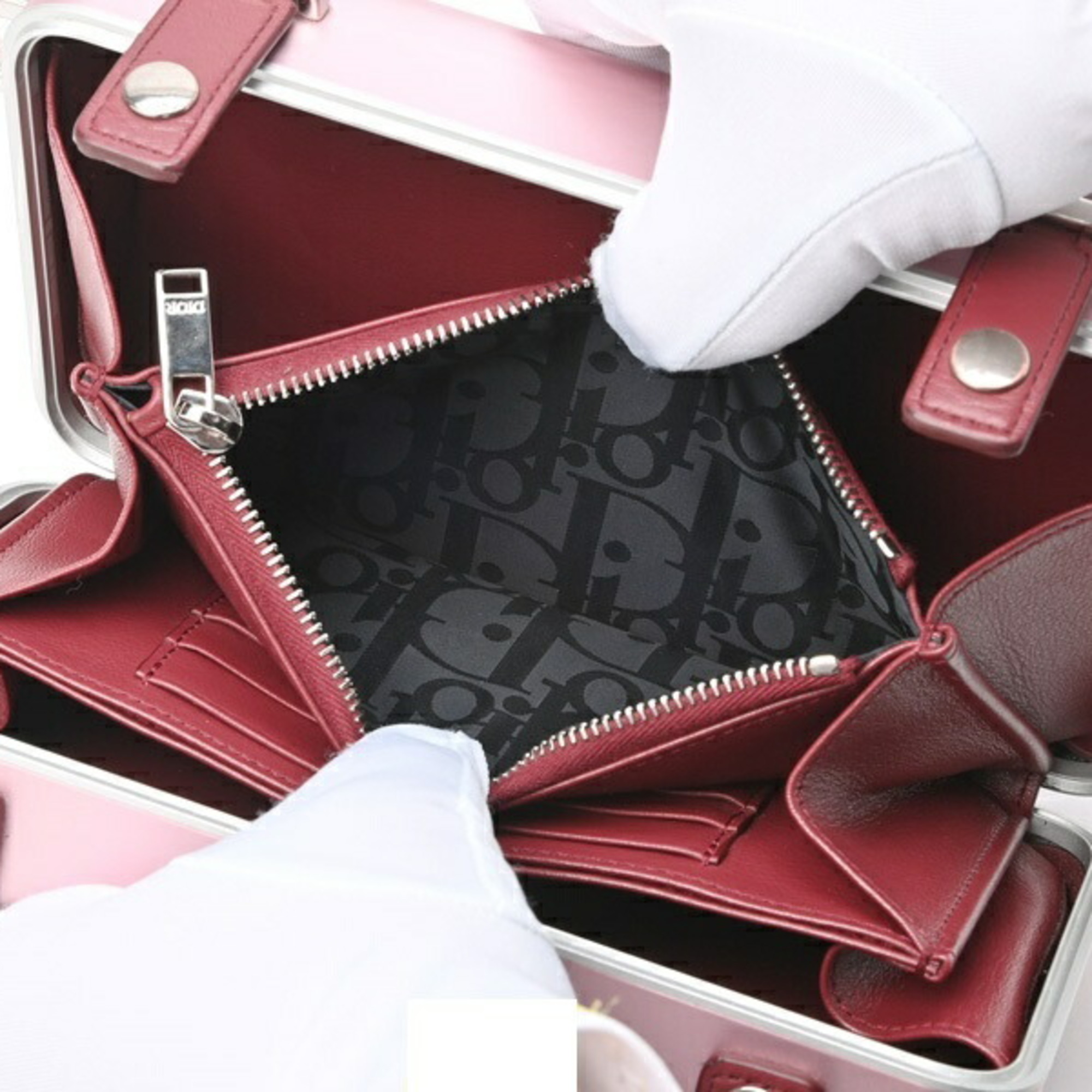 Christian Dior Dior Rimowa Collaboration Personal Arum Crossbody Bag 99090003 Pink S-155050