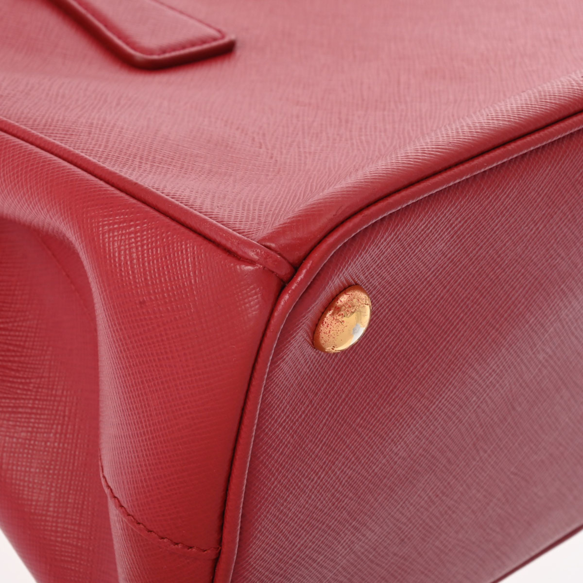 PRADA Prada Red Ladies Saffiano Handbag