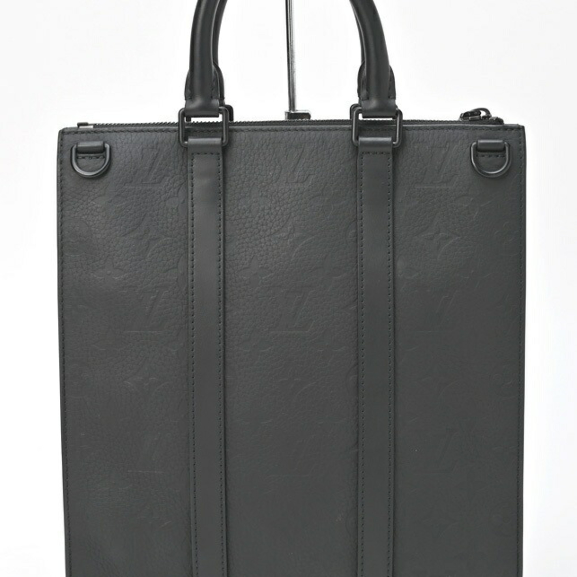 Louis Vuitton Sac Pla Cross Shoulder Tote M21884 Embossed Monogram Taurillon Leather S-154967