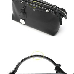 Fendi Vitheway Medium Boston Bag 8BL146 Leather Black S-154968