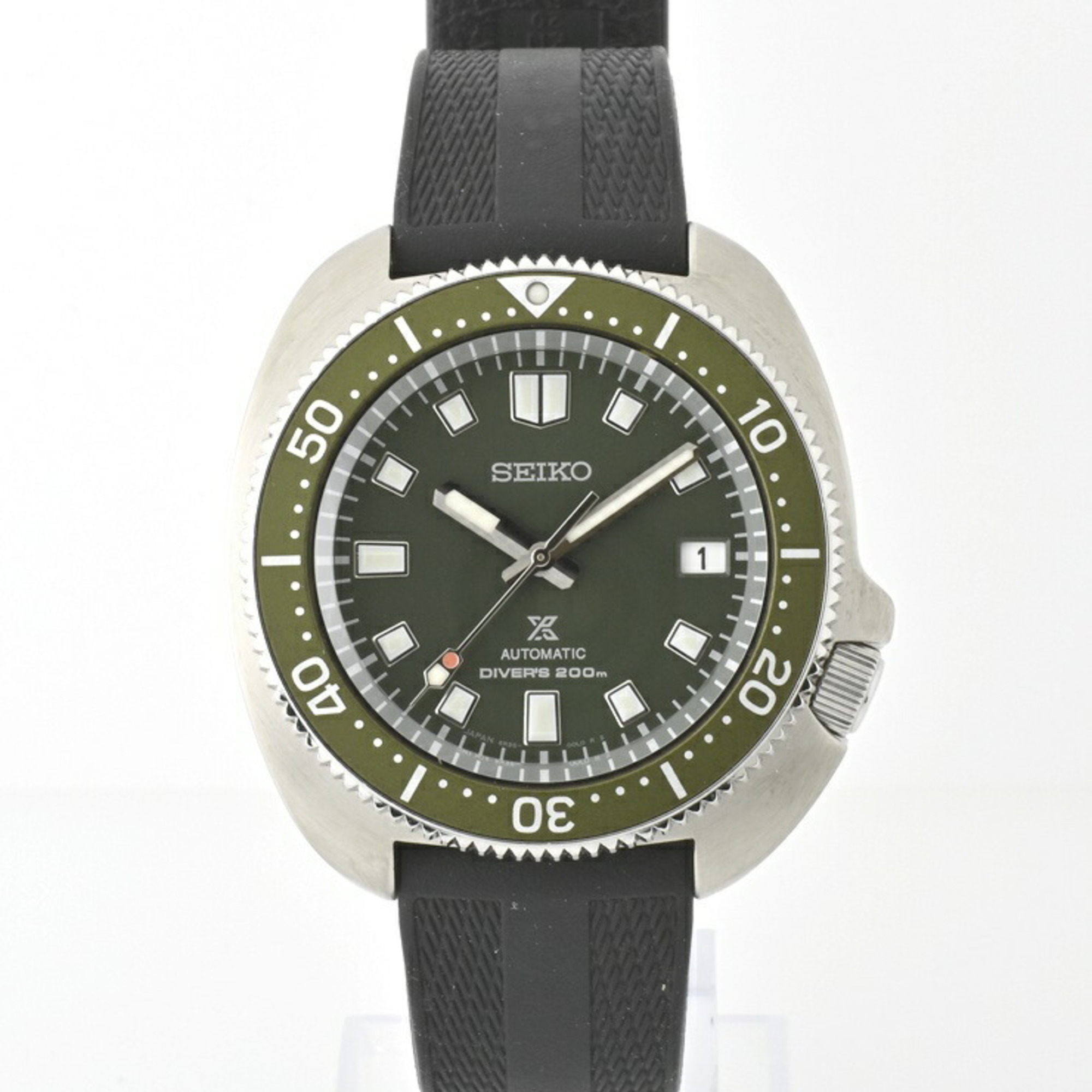 Seiko Prospex Diver Scuba Watch SBDC111 6R35-00T0 Khaki Automatic Winding E-154969