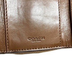 Coach COACH Signature F41302 Brown Trifold Wallet Men's Women's