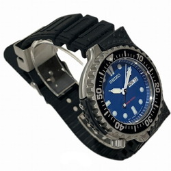 Seiko 7N36-0AG0 Quartz Prospex Giugiaro Design Diver Blue Dial Watch Men's