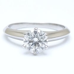 TIFFANY&Co. Tiffany Solitaire Ring Single Diamond 0.60ct H.VVS1 Pt950 Platinum 290829