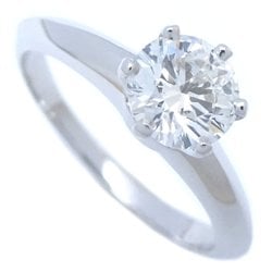 TIFFANY&Co. Tiffany Solitaire Ring Single Diamond 0.60ct H.VVS1 Pt950 Platinum 290829