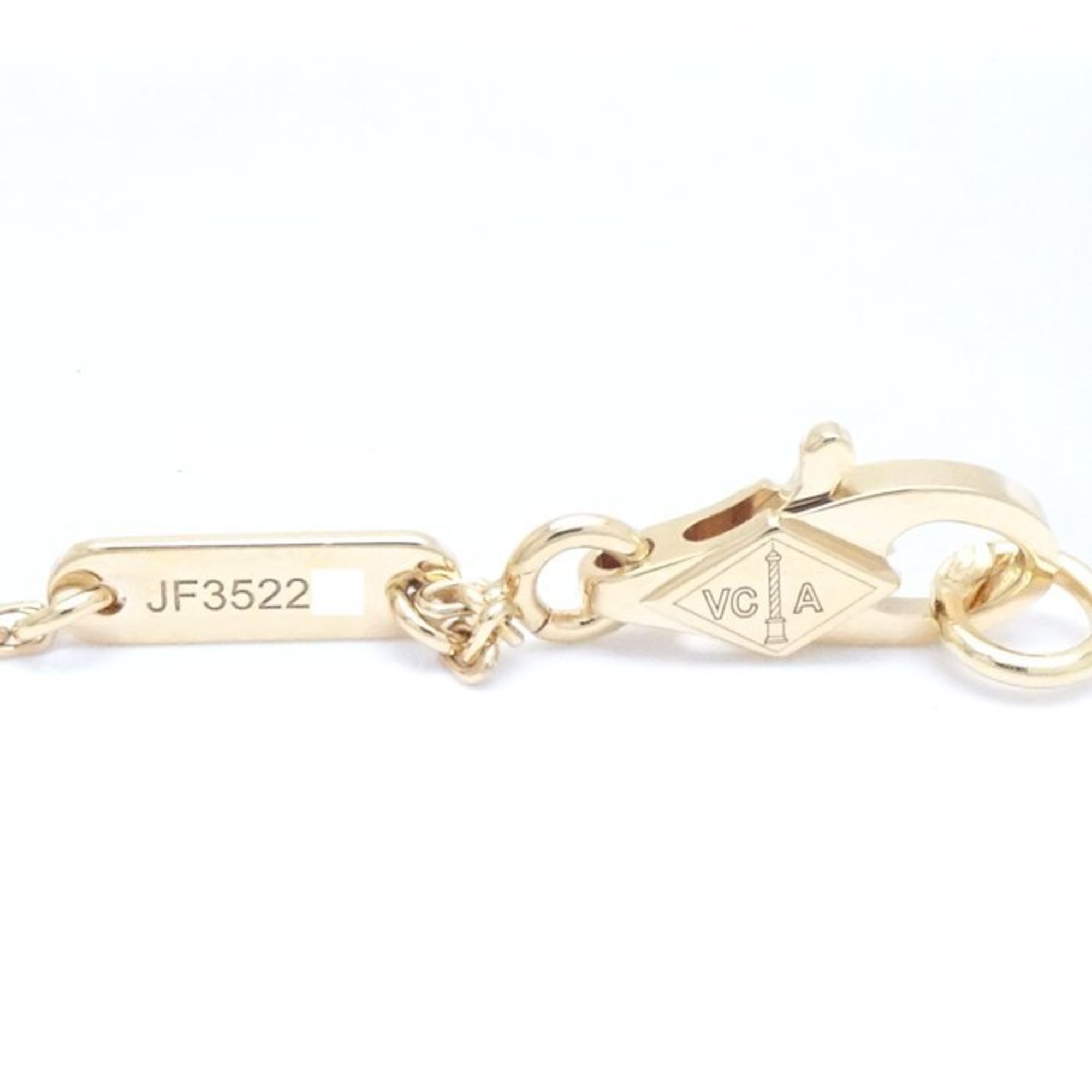 Van Cleef & Arpels Sweet Alhambra Papillon Bracelet VCARF69000 Mother of Pearl K18YG Yellow Gold 290527