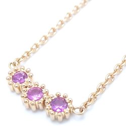 Christian Dior Mimi Rose Necklace Pink Sapphire K18PG Gold 290245