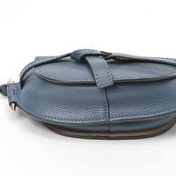 Loewe Gate Dual Bag Kataoshi Leather Blue E-154879