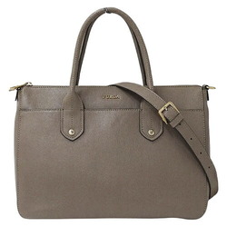 Furla Bag Women's Brand Handbag Shoulder 2way Leather Mediterranea Greige