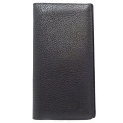 LOUIS VUITTON Portefeuille Brother M58818 Long Wallet Taurillon Leather Black 082996