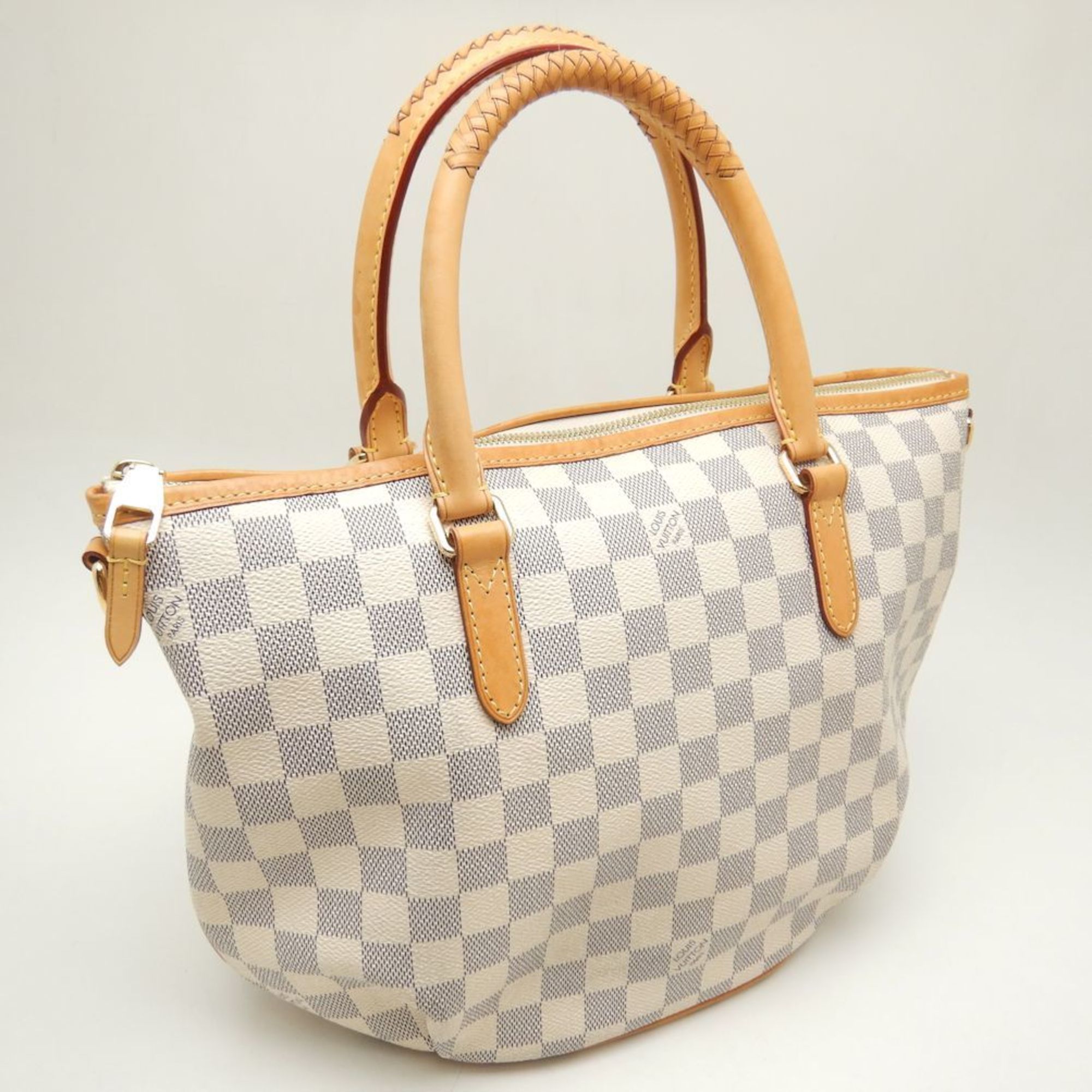 LOUIS VUITTON Damier Azur Riviera PM N48250 Handbag White 250752