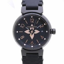 Louis Vuitton Tambour All Black PMQA047Z Women's 38403 Watch