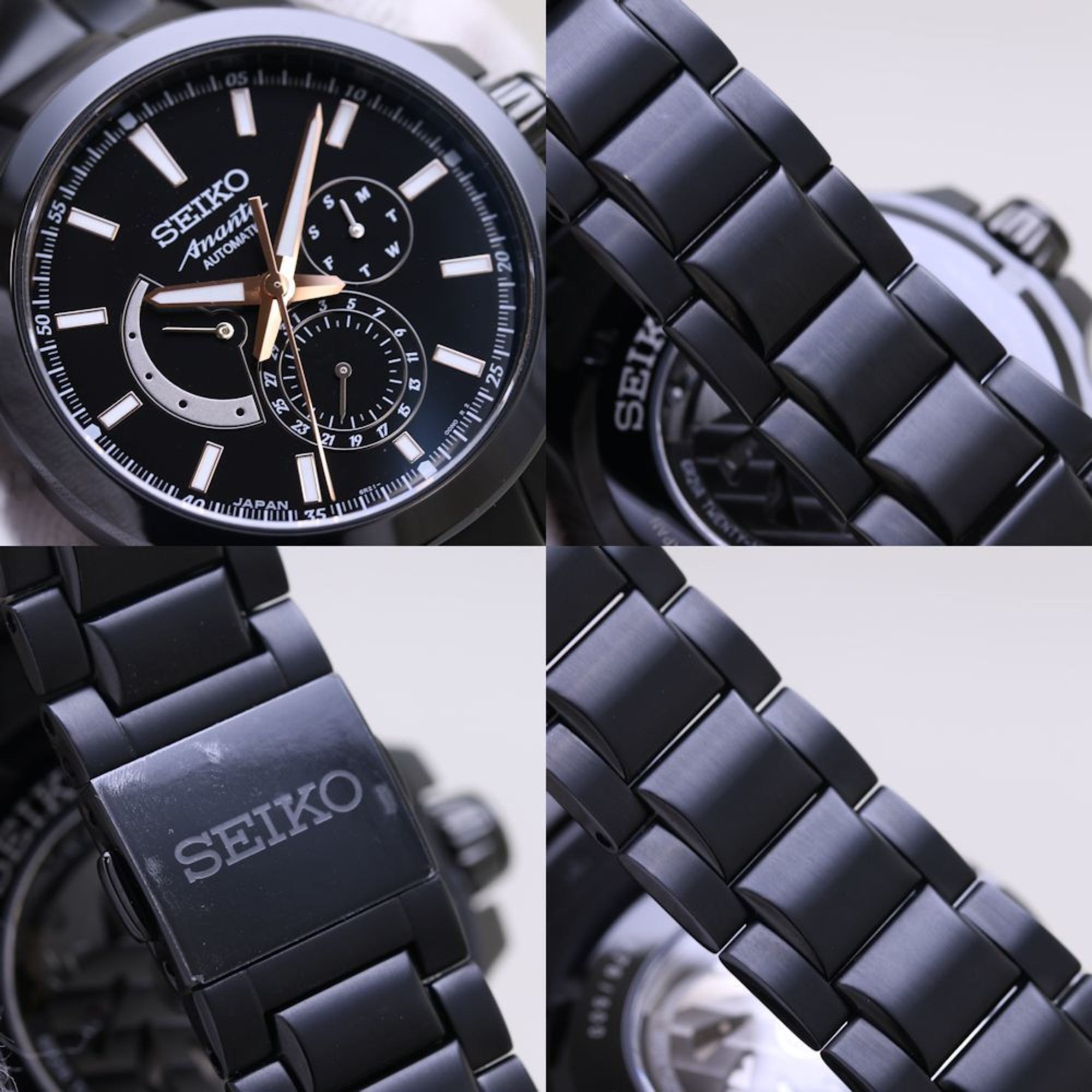SEIKO Brights Ananta SAEC017 6R21-00P0 Limited to 500 Stainless Steel Men's 38671