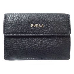 Furla Babylon S Bifold Wallet Leather Black 083369