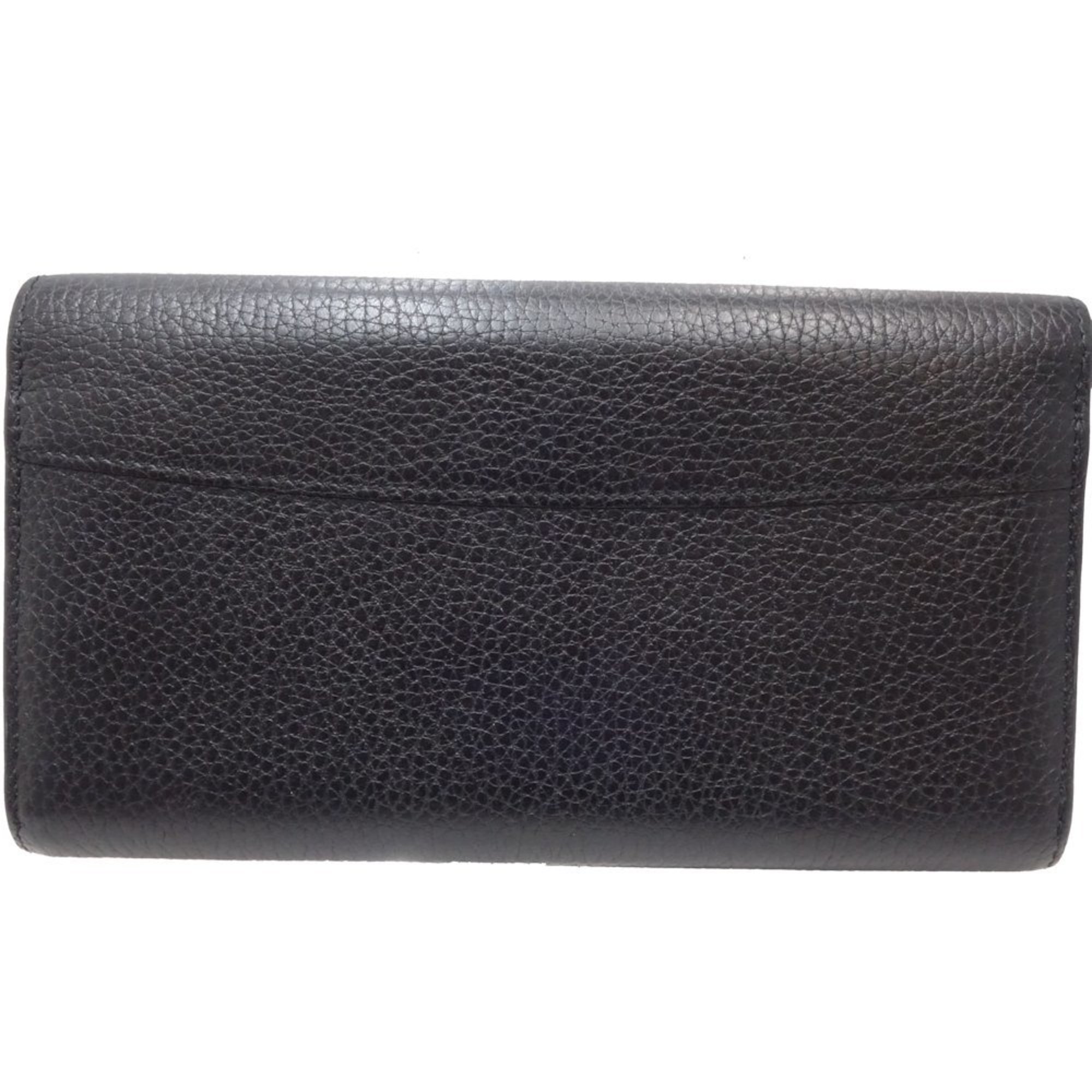 LOUIS VUITTON Portefeuil Capucines M64102 Long Wallet Taurillon Leather Black 083021