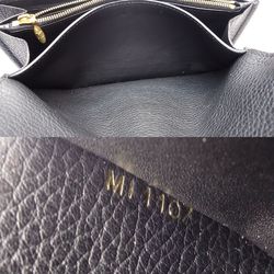 LOUIS VUITTON Portefeuil Capucines M64102 Long Wallet Taurillon Leather Black 083021