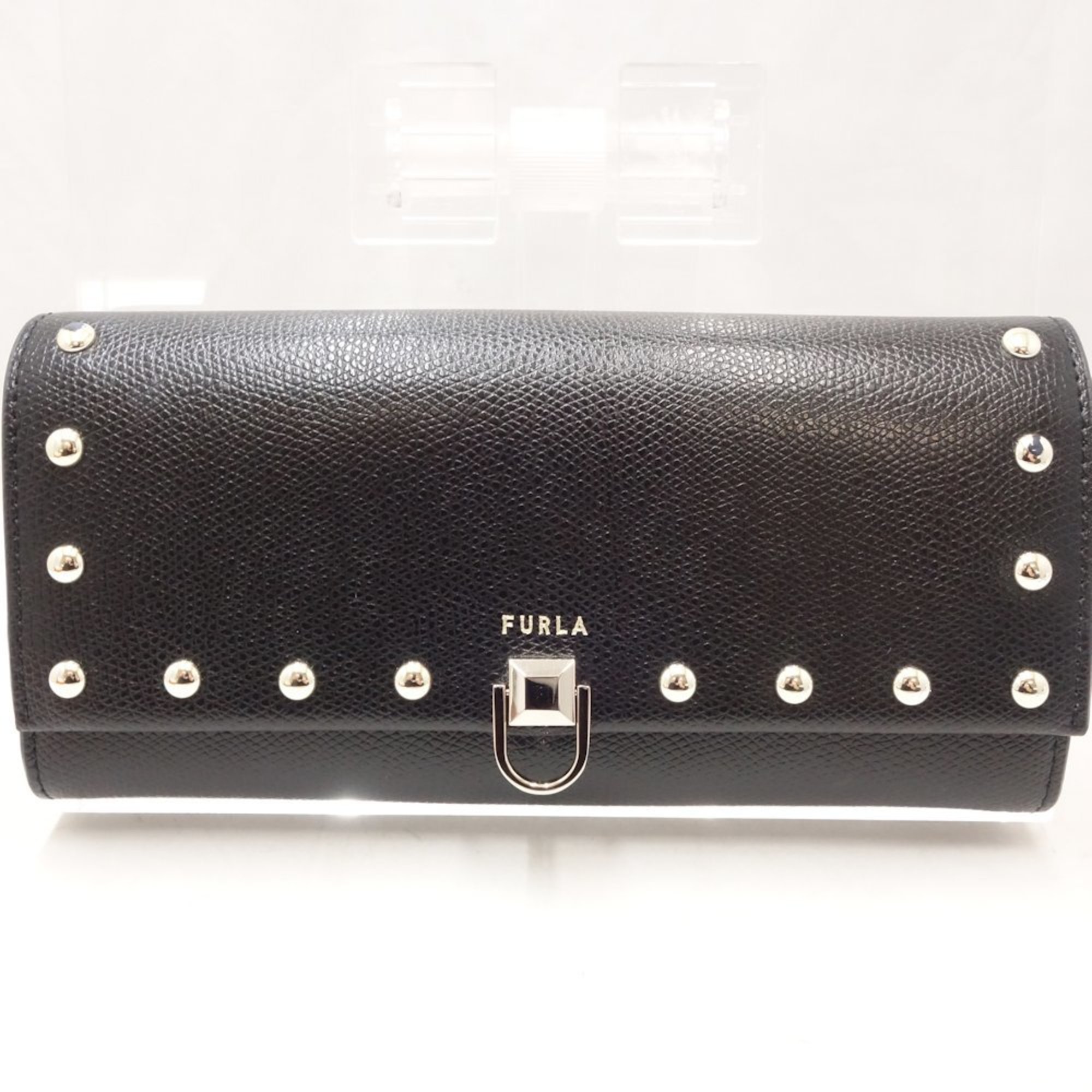 Furla MP00026 ARE000 long wallet leather black 083151