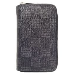 LOUIS VUITTON Zippy Coin Purse N63076 Case Graphite 083724