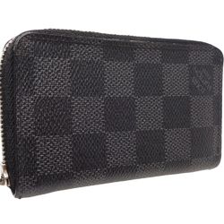 LOUIS VUITTON Zippy Coin Purse N63076 Case Graphite 083724