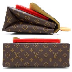 Louis Vuitton Monogram LOUIS VUITTON Marignan M44286 2Way Bag Brown Coquelicot 350611