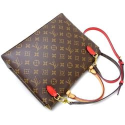 Louis Vuitton Monogram LOUIS VUITTON Marignan M44286 2Way Bag Brown Coquelicot 350611