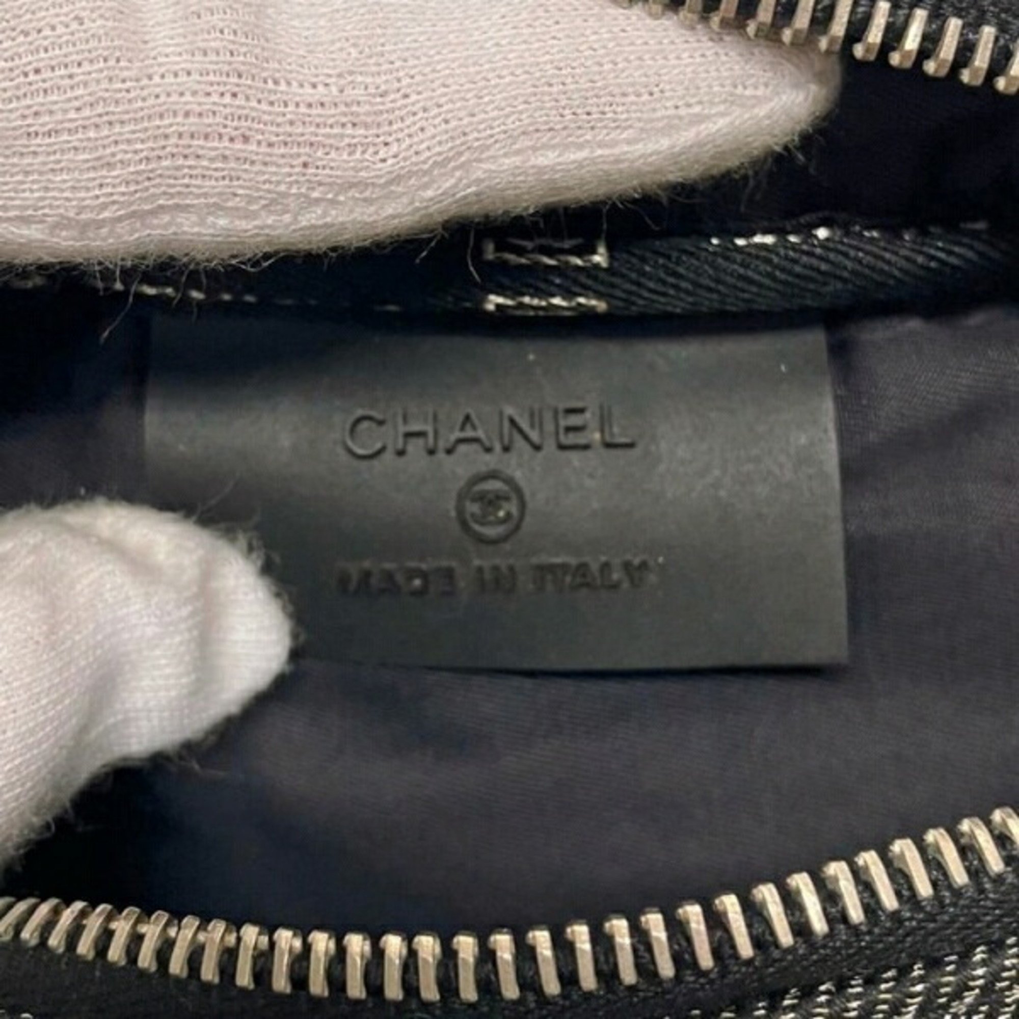 CHANEL Sports Bag Body Waist Pouch Ladies