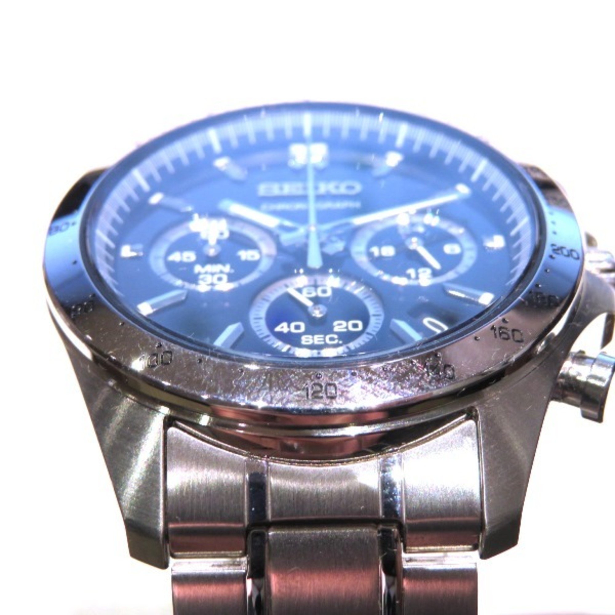 Seiko Spirit Chronograph SBTR013 8T63-00D0 Quartz Watch Men's
