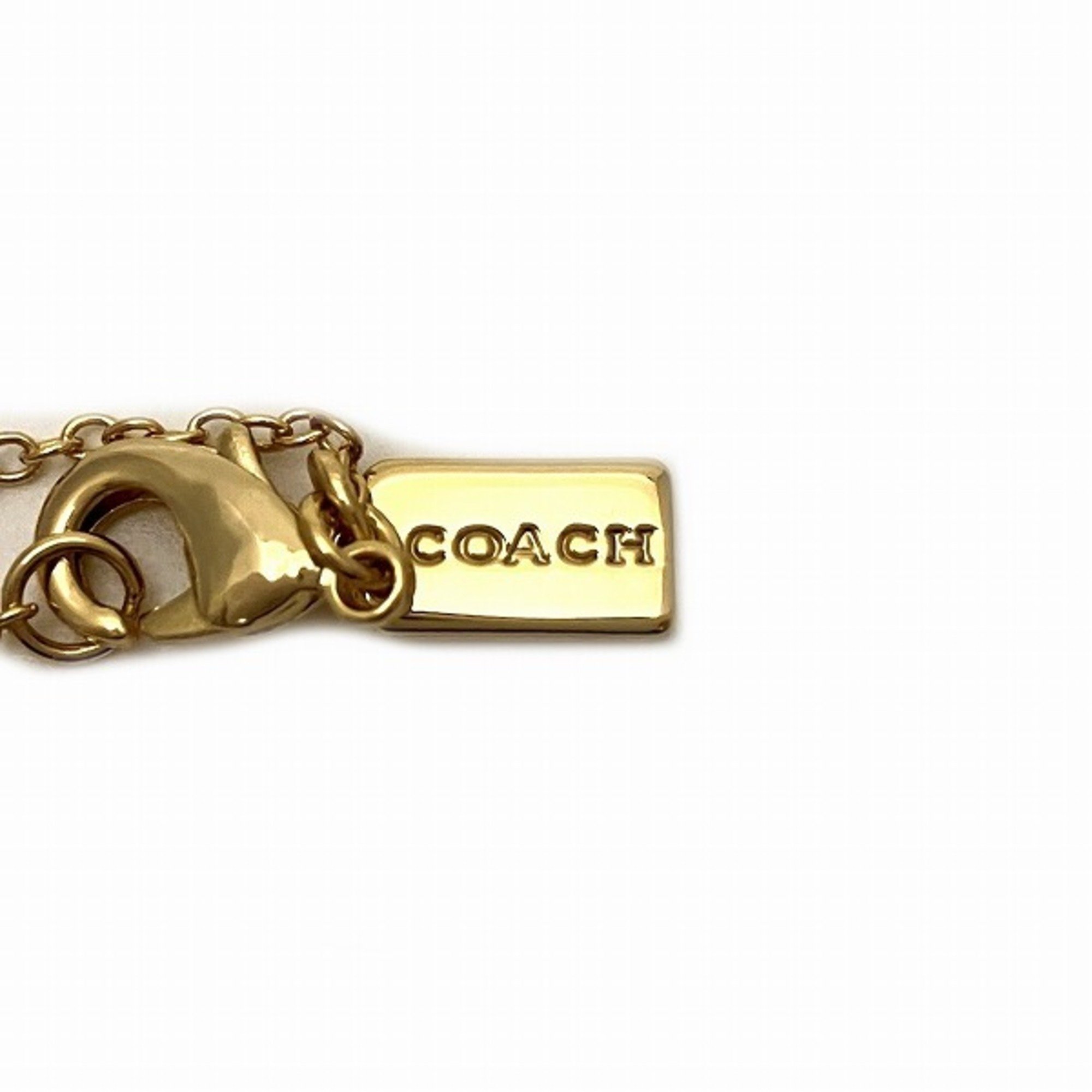 Coach COACH Double Circle Necklace Brand Accessories Women's