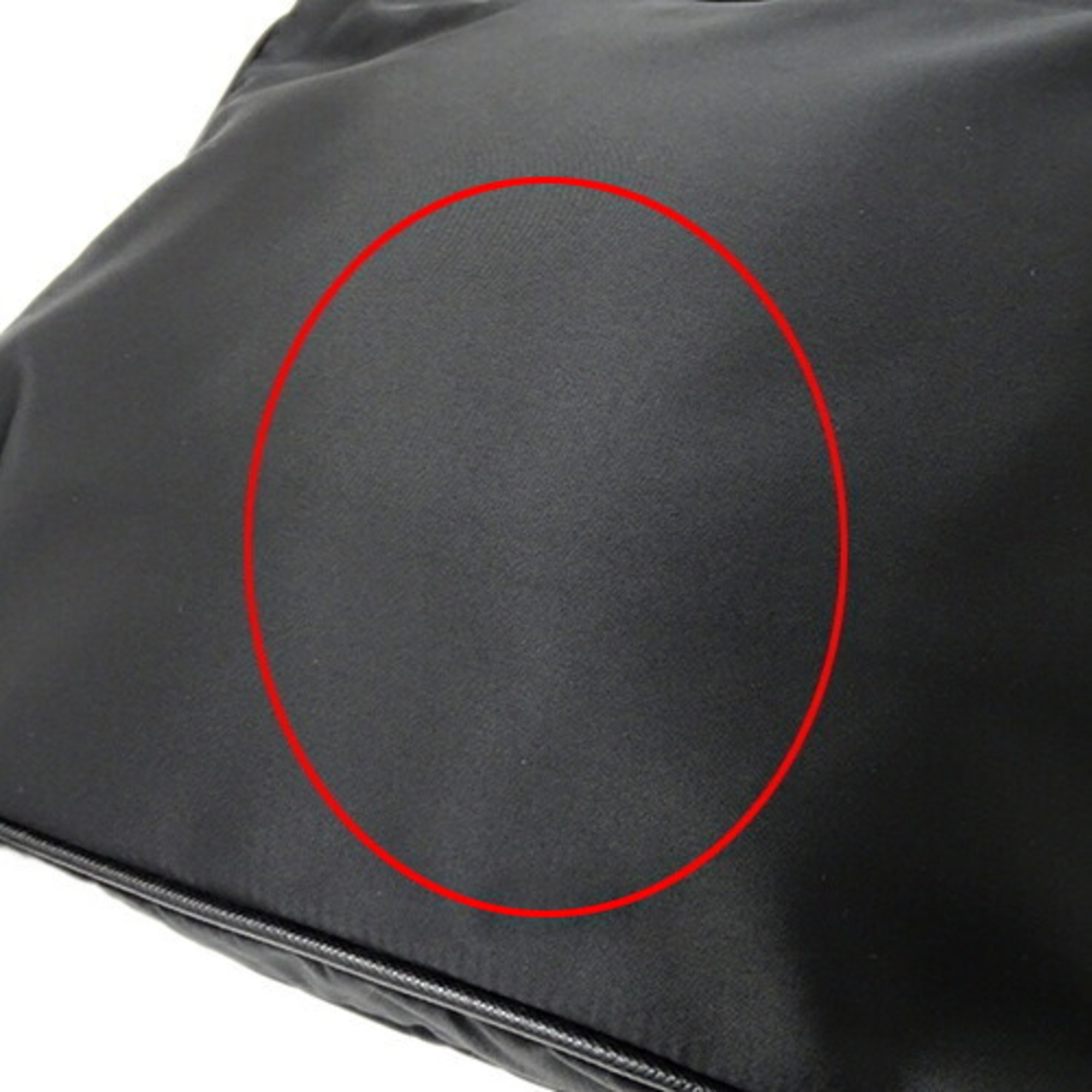 PRADA bag ladies men brand shoulder nylon black VA0269