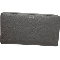 Celine CELINE long wallet large zipped multi-function call gray 105003AU8.10KL 082043