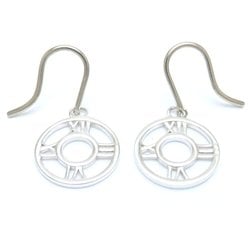 Tiffany TIFFANY&Co. Atlas Medallion Earrings Silver 925 198879